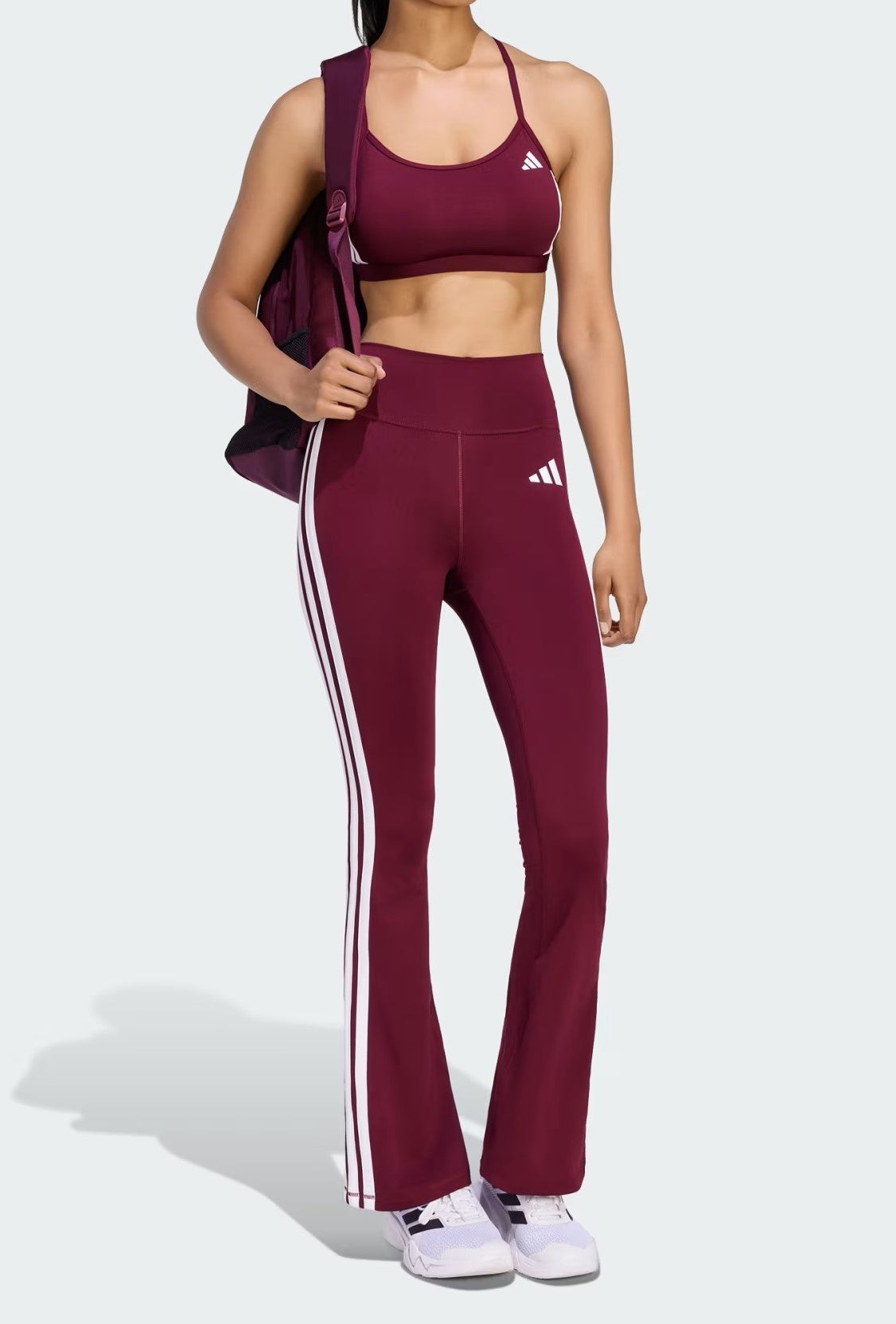 Adidas Optimé Essentials 3s Flared Leggings