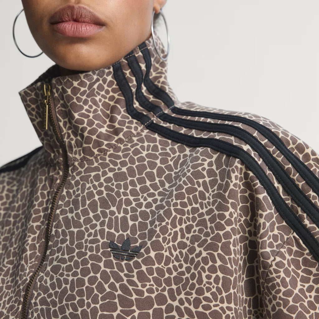 Giacca Adidas Firebird Oversized Animalier Denim Jacket