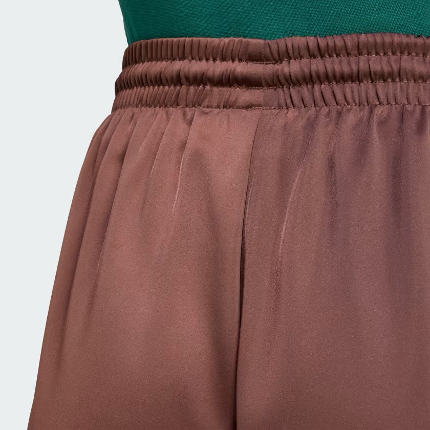 Satin Wide Leg Track pants Bottoms