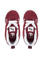Knu skool elastic lace 2-tone bordeaux
