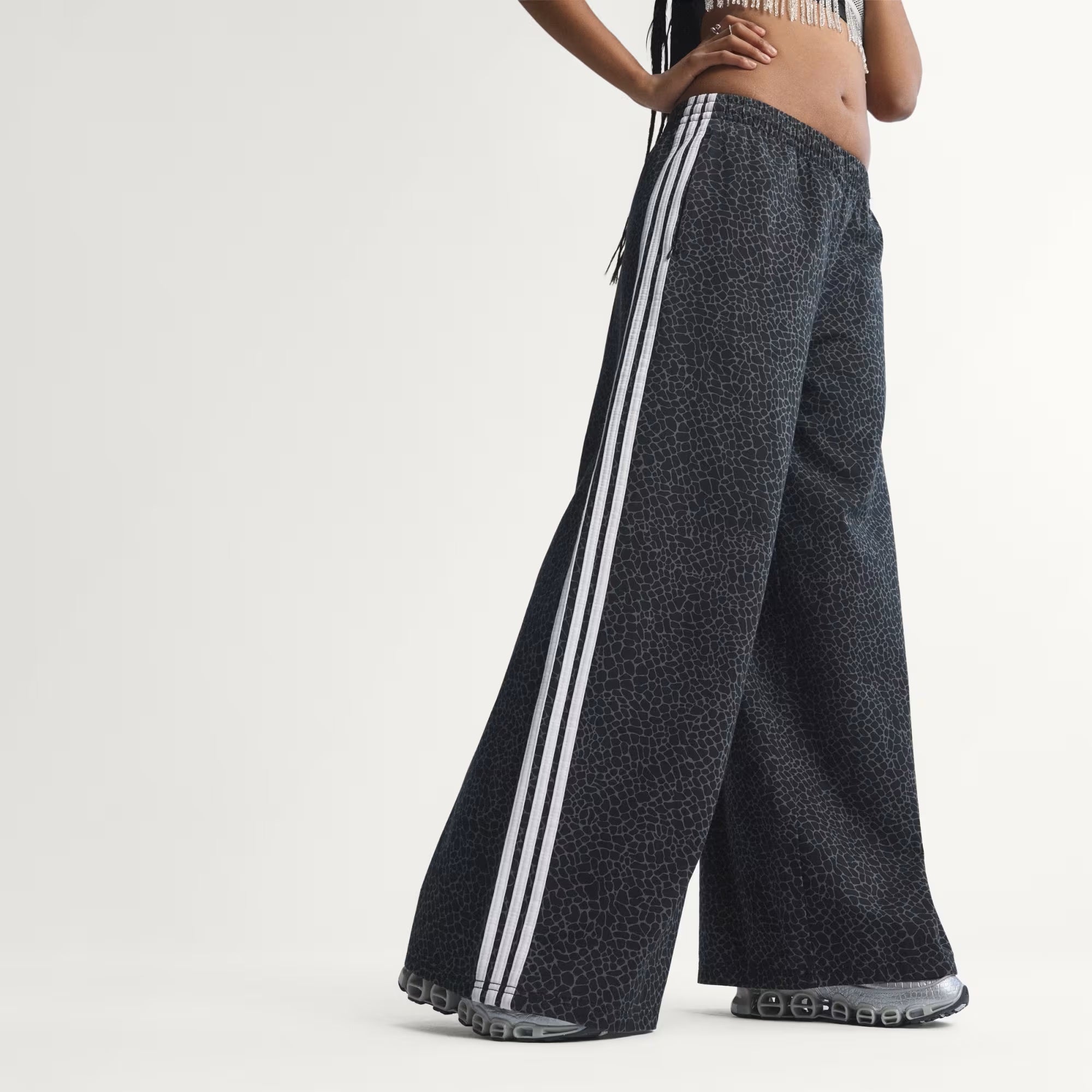 Firebird Oversized Animalier Denim Pants