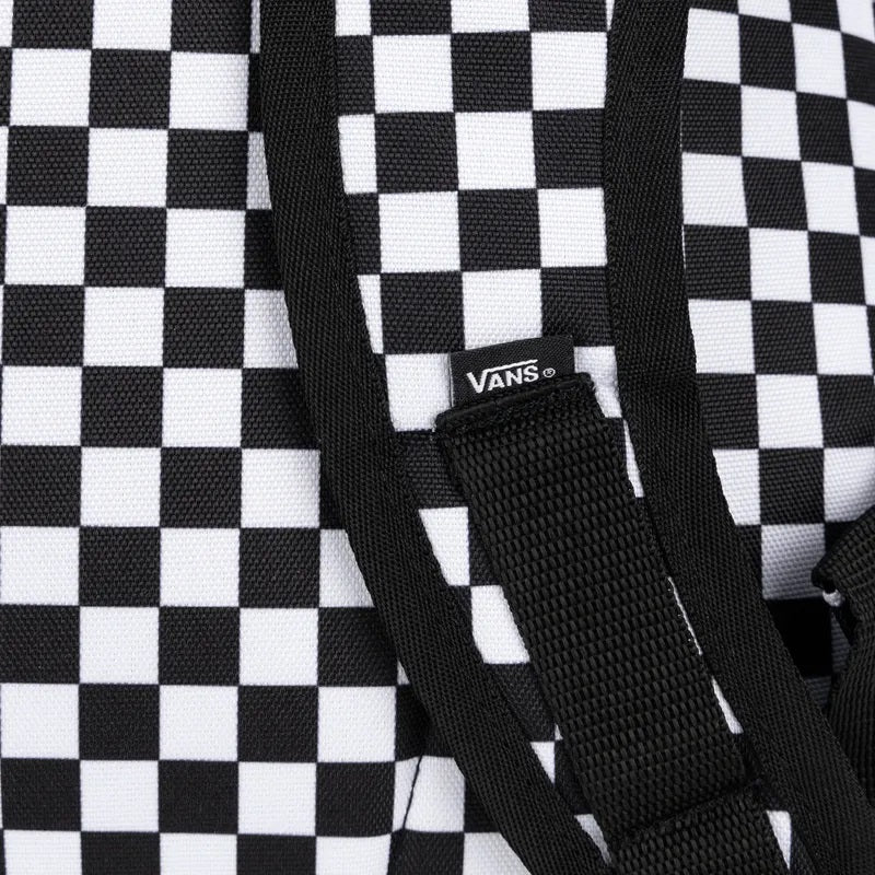 OLD SKOOL CHECK BACKPACK BLACK/WHITE