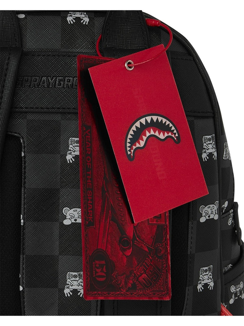 Gray Peeking Character Check Savage Backpack