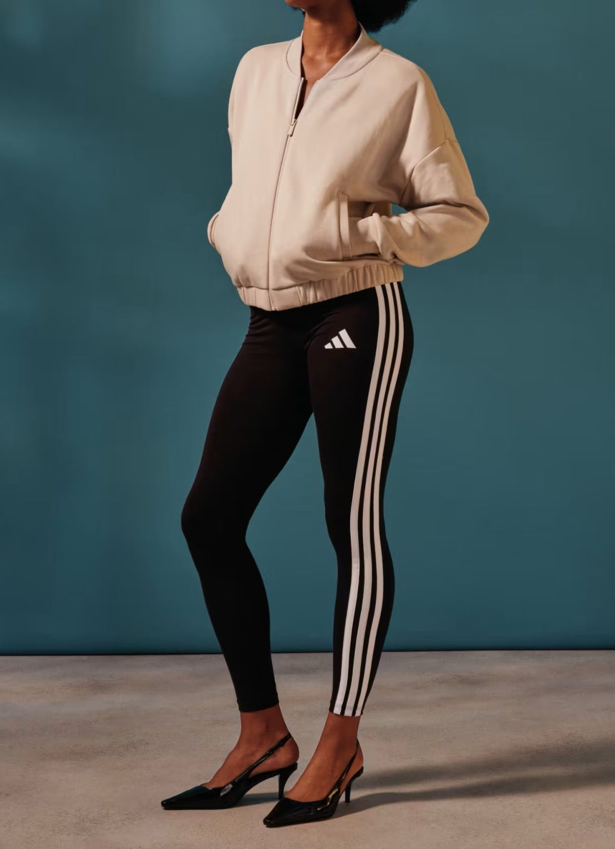 Leggings Essentials 3-Stripes Cotton