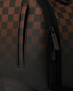 BROWN CHECK GHOST DRIP BACKPACK
