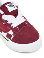 Knu skool elastic lace 2-tone bordeaux