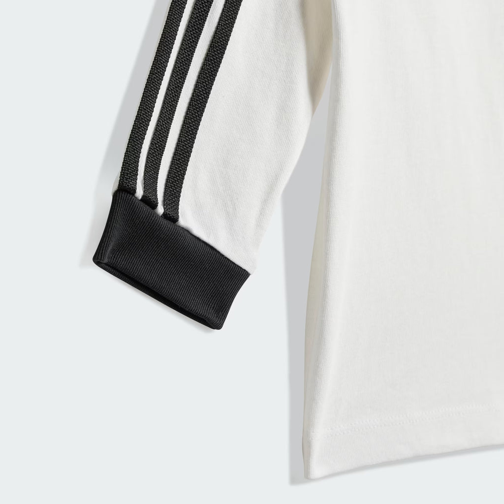 Adidas Denim + Long Sleeve Tee Kids Set