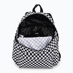 OLD SKOOL CHECK BACKPACK BLACK/WHITE