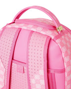 Pink New Check Faces Backpack
