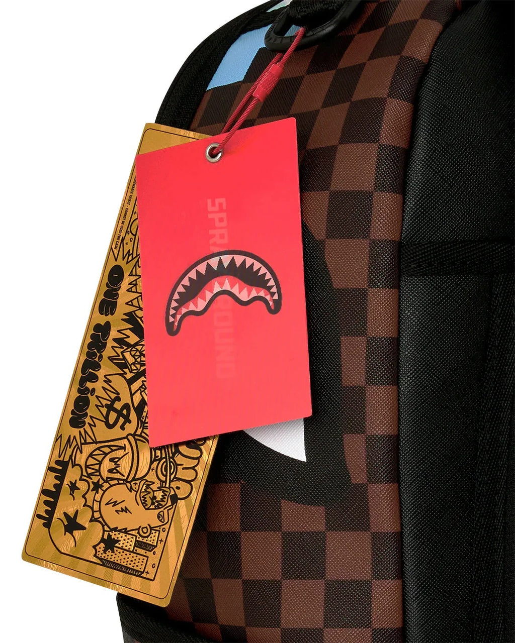 FAMILY GUY PETER FALLING THROUGH WALL BACKPACK